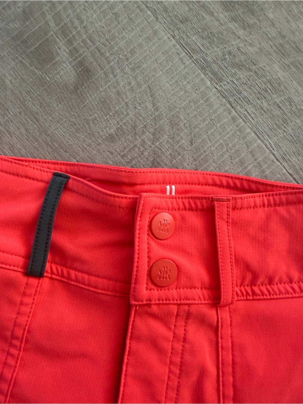 Krimson Klover Rory 5 inche Women's Active Shorts - size small, coral color - Picture 5 of 5
